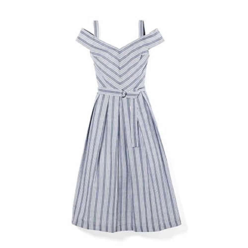 White House Black Market Cold Shoulder Sundress